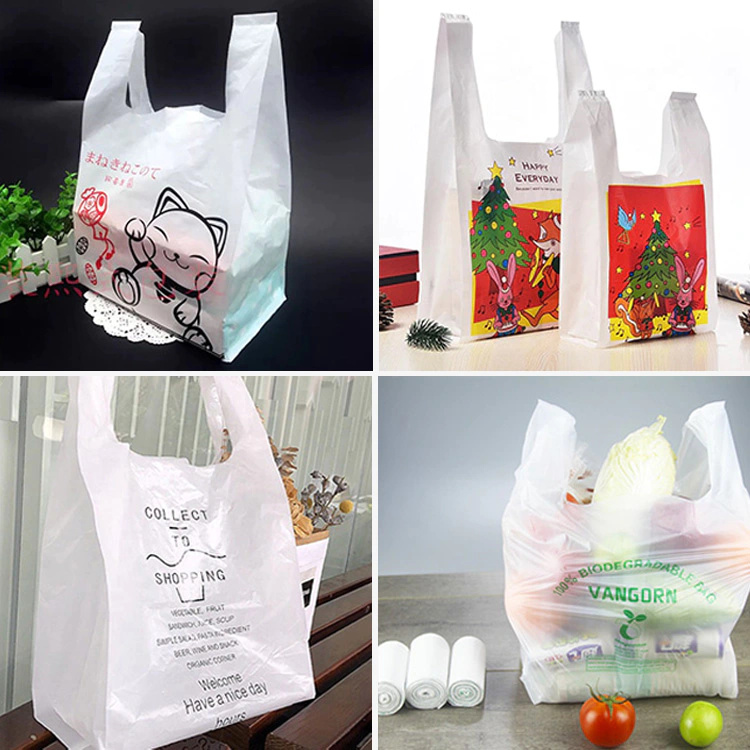 Compostable PLA Shopping Bag