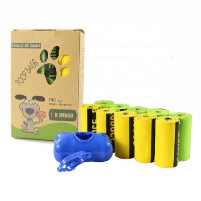 Colorful Plastic Dog Poop Bags